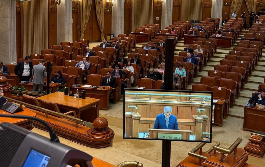 Moțiune de cenzură cu sala goală