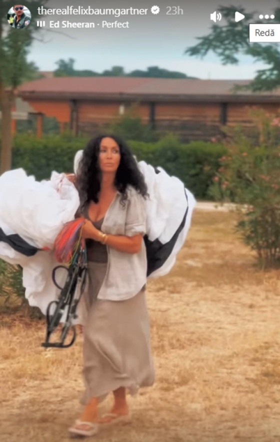 Cum a aflat Mihaela Rădulescu despre moartea lui Felix Baumgartne