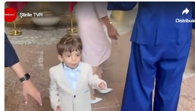 Băiețelul președintelui Nicușor Dan, ipostază inedită (video)