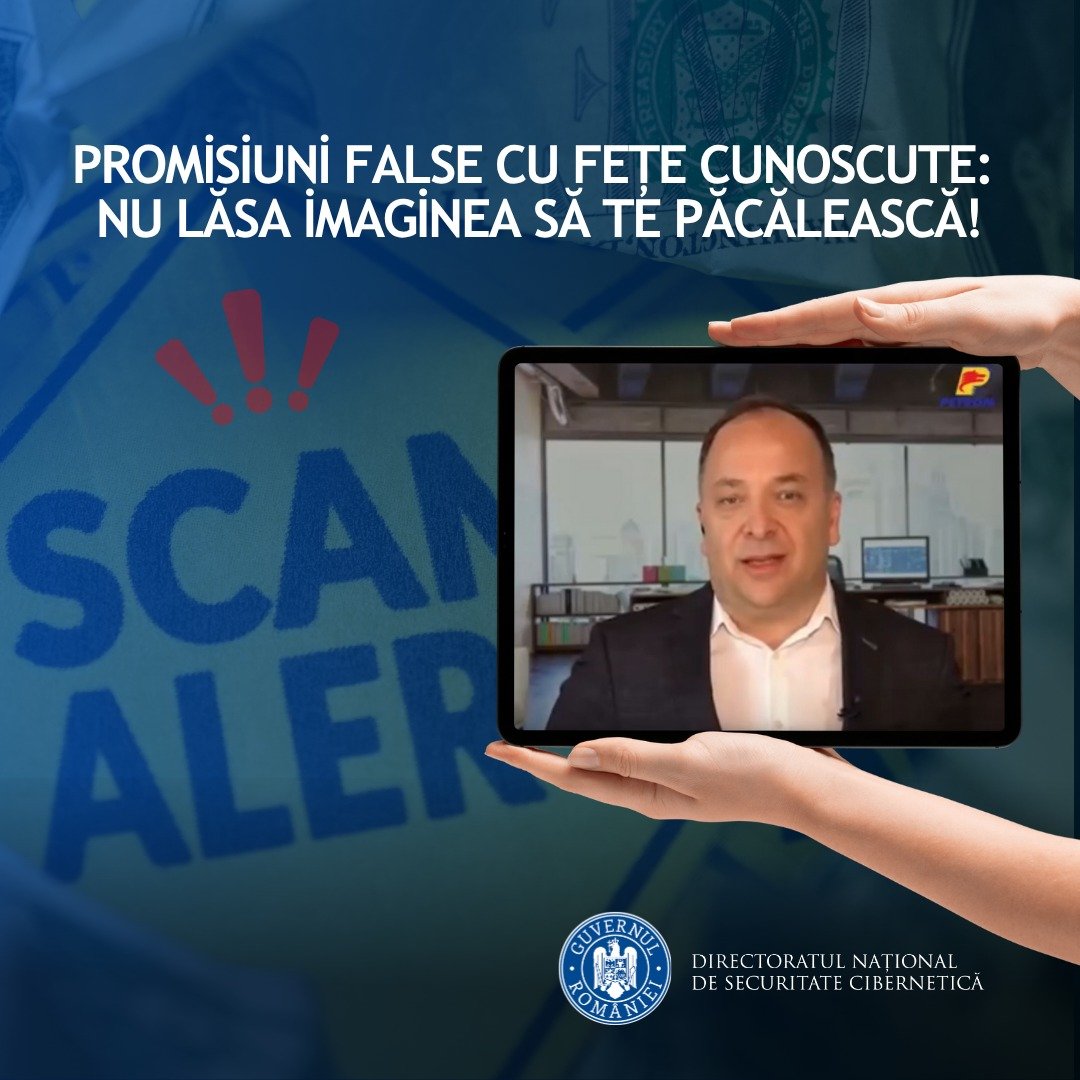 Fraudă online cu imaginea unui economist cunoscut