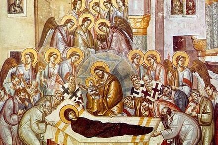 Adormirea Maicii Domnului, moment de bucurie