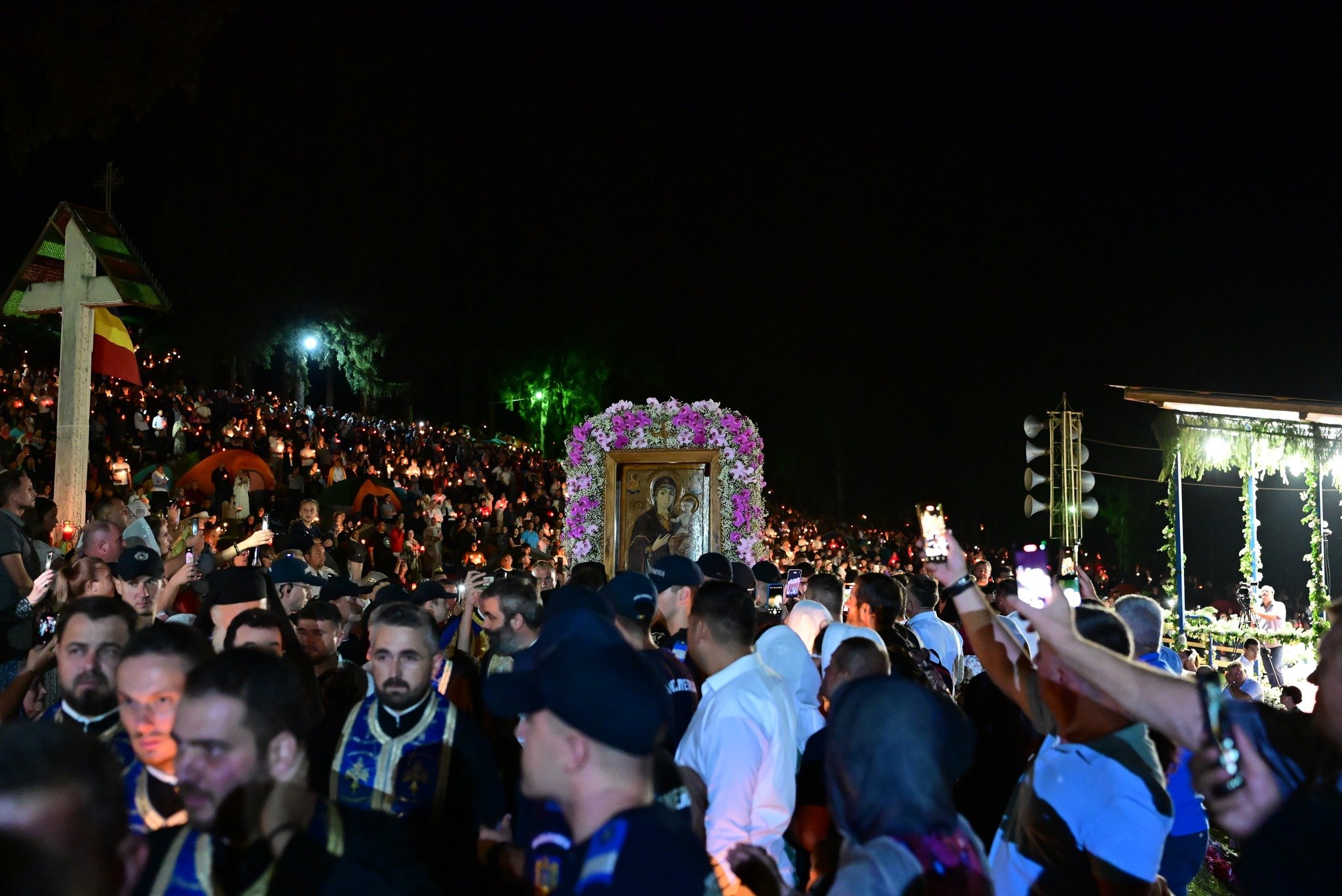 Marele praznic al Adormirii Maicii Domnului, la Mănăstirea Nicula