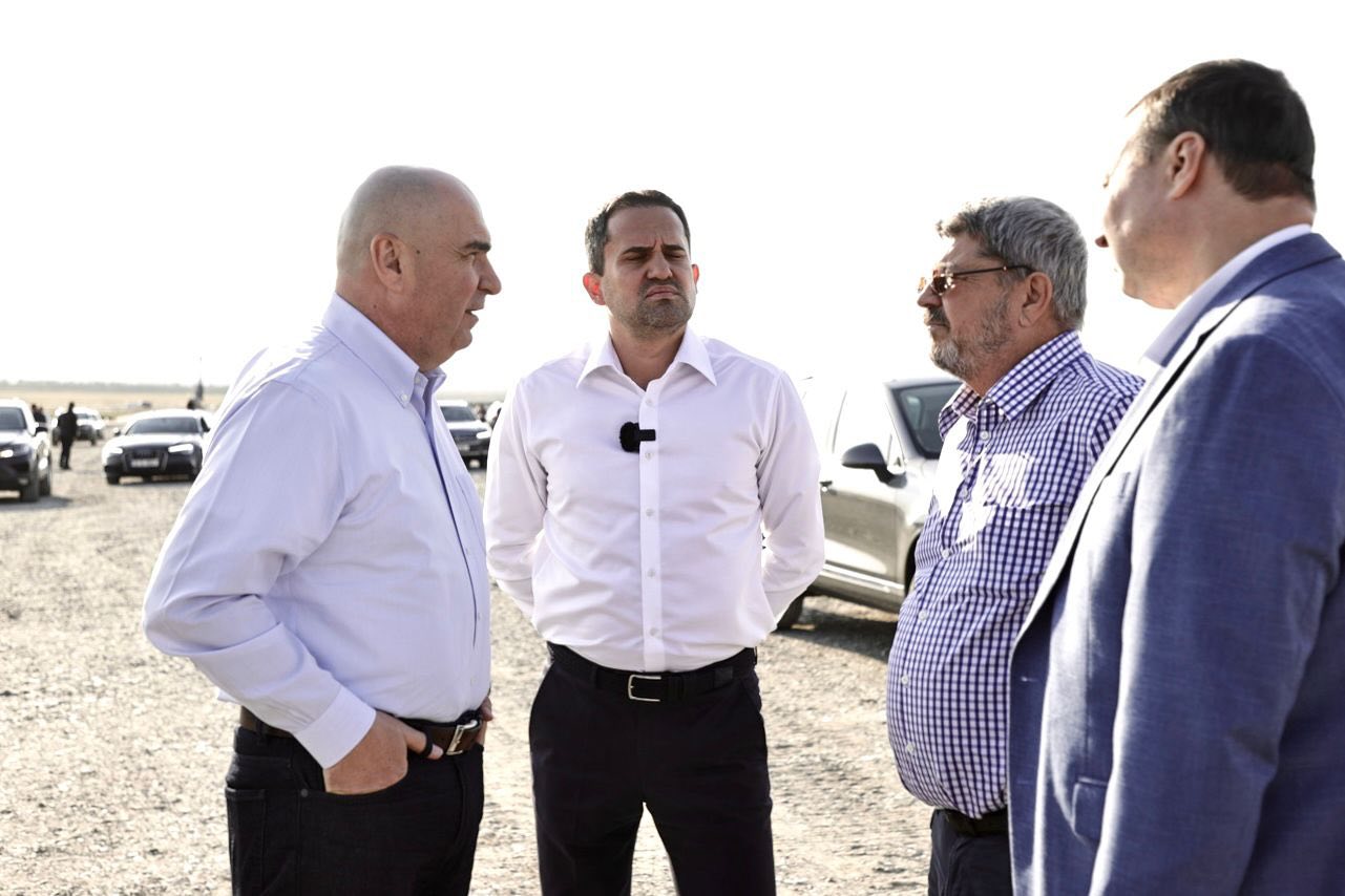 Bolojan, vizită pe Autostrada Moldovei