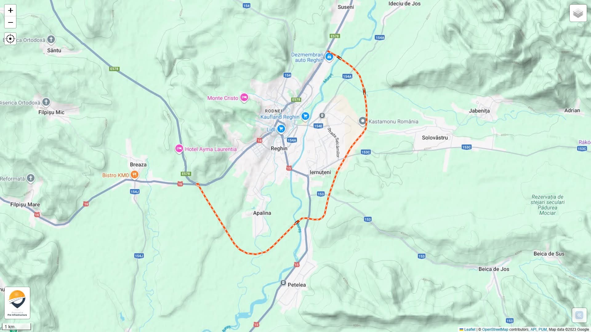 Centura Reghin: o licitație întunecată de suspiciuni de corupție