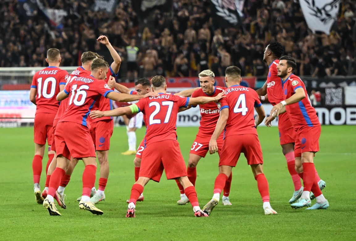 FCSB, favorită certă în meciul cu Aberdeen, din această seară