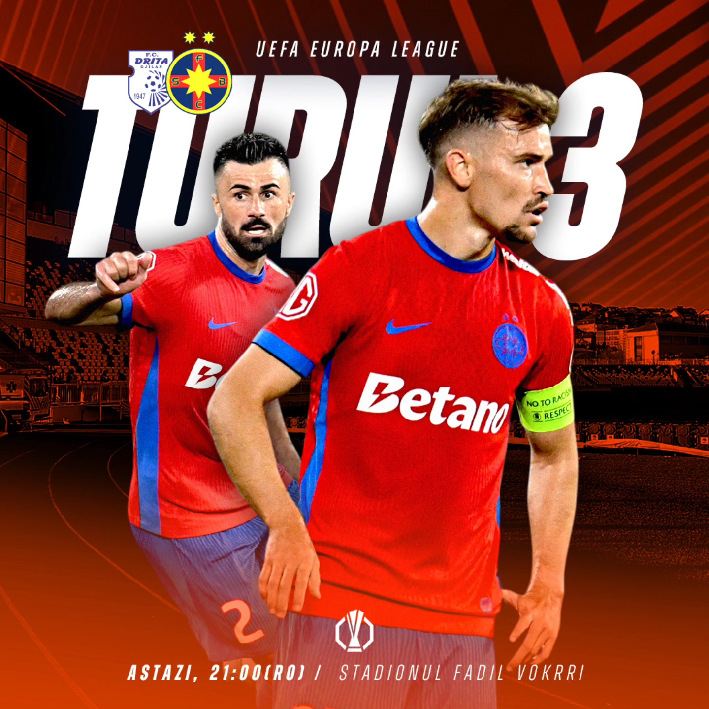 Antrenorul lui Drita: Nu concep să nu eliminăm FCSB