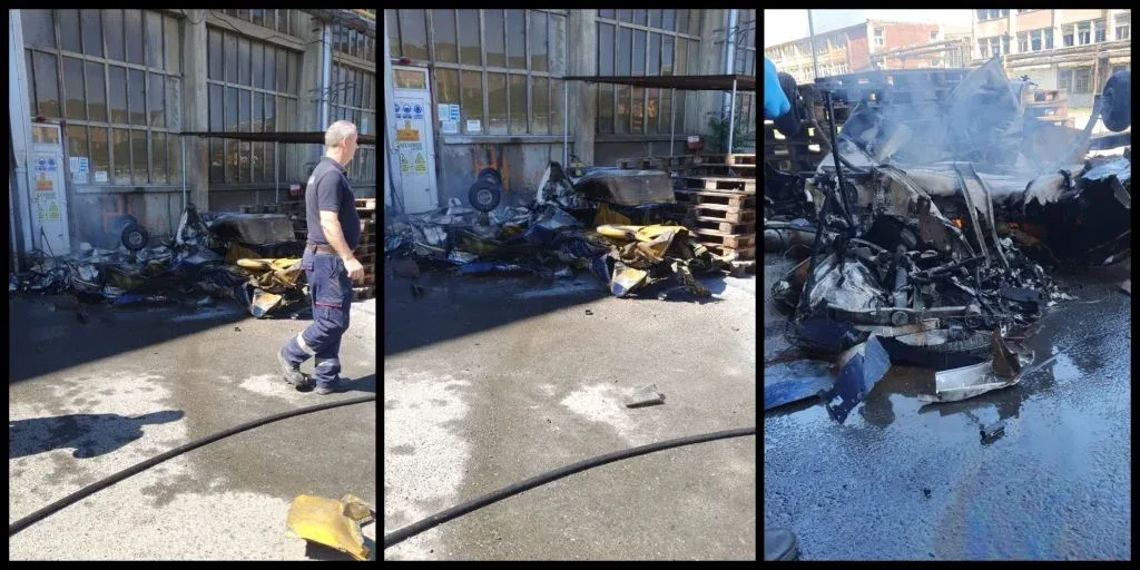 Prăbuşirea de la Arad, avem imagini (video)