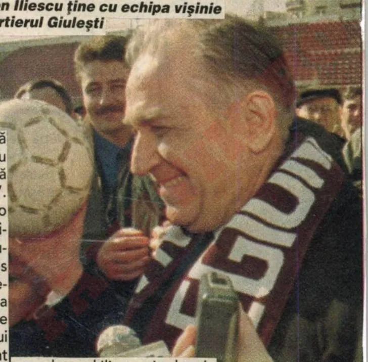 Cu ce echipă extrem de populară a simpatizat familia Iliescu