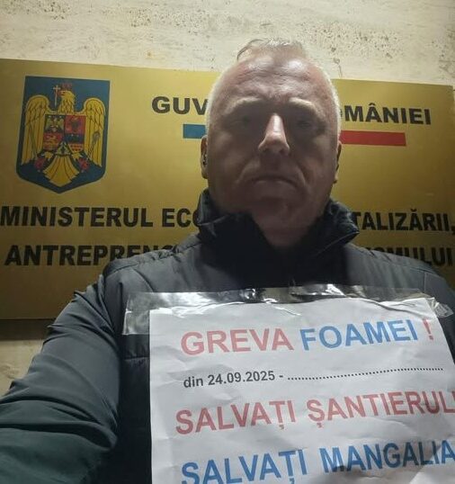 Lider sindical a intrat în greva foamei