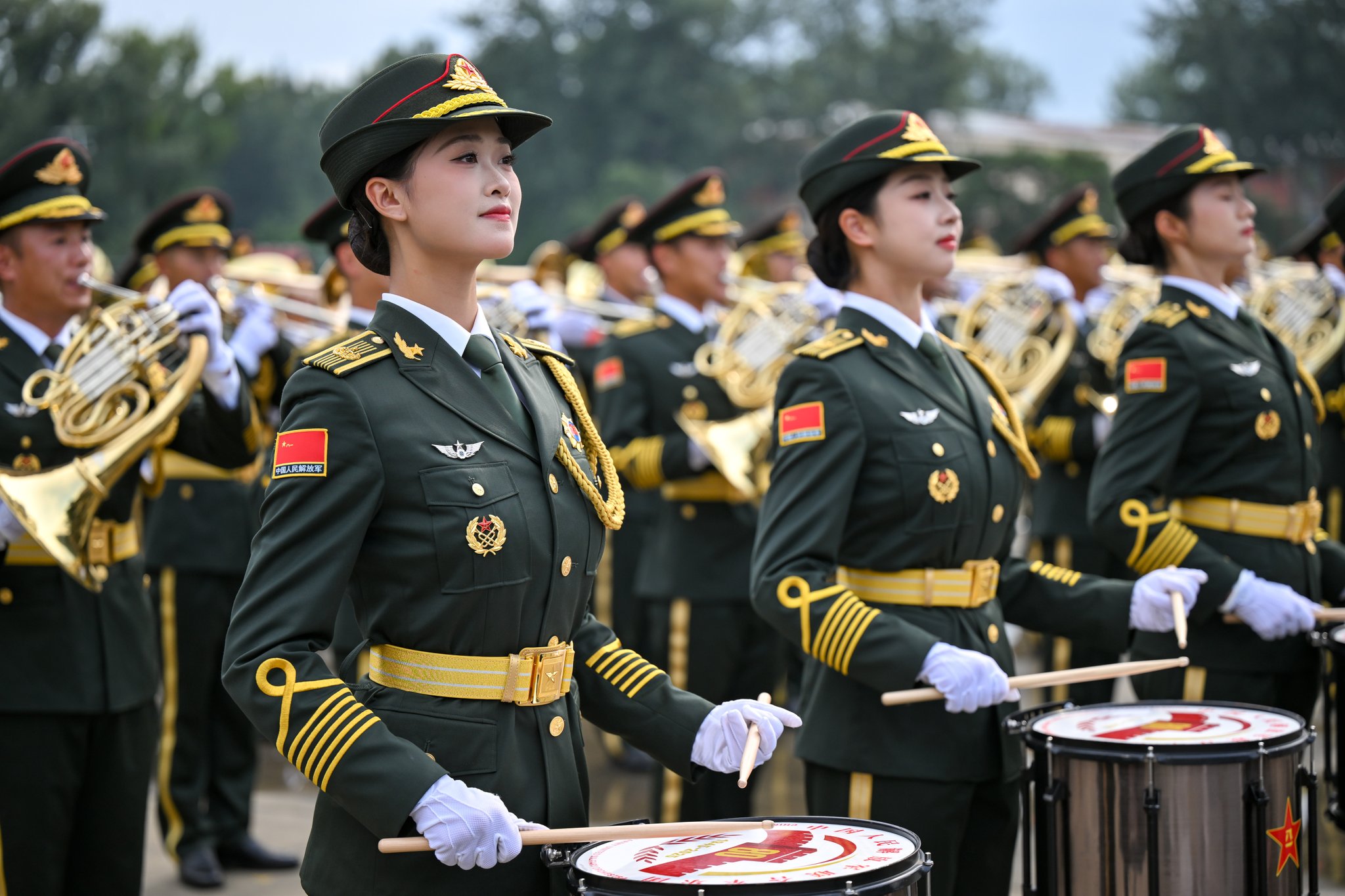 Paradă grandioasă în China. Trump vede o ”conspirație” (video)