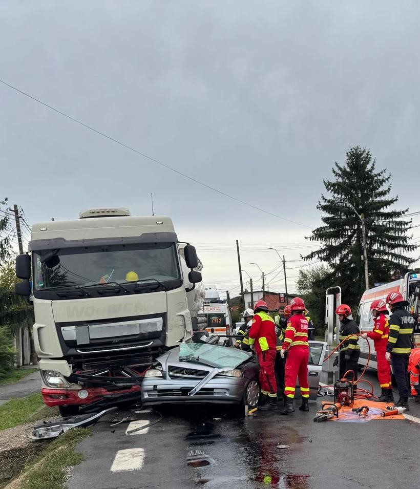 Accident deosebit de grav în Argeş