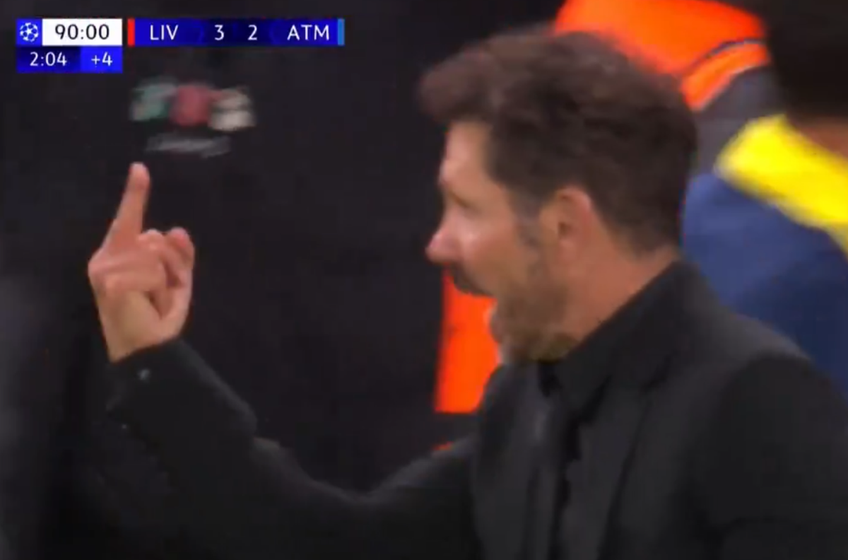 Diego Simeone, la un pas de bătaie la Liverpool
