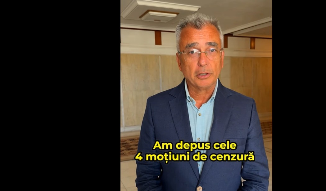 S-au depus patru moţiuni de cenzură