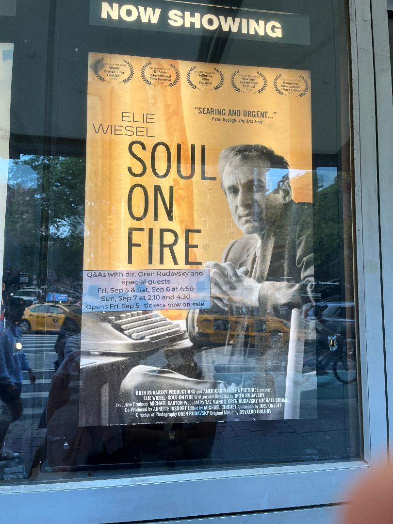 Documentar despre Elie Wiesel la New York