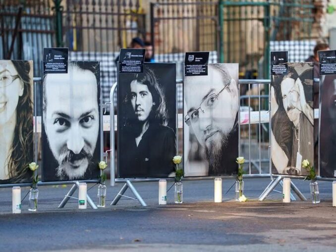 Marș pentru victimele incendiului Colectiv