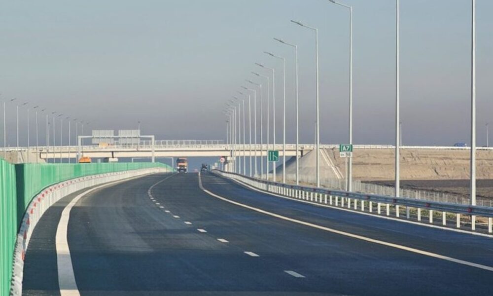 Harta actualizată a Autostrăzii A13 Brașov – Bacău