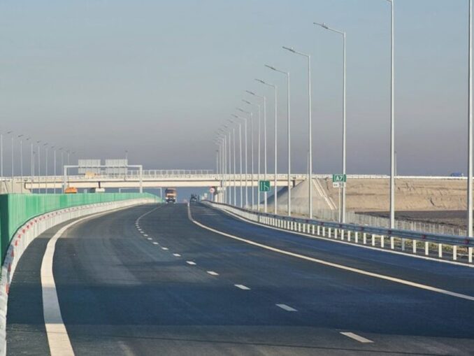 Harta actualizată a Autostrăzii A13 Brașov – Bacău