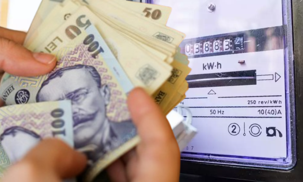 Facturile la energie electrică cresc din nou în decembrie pentru români