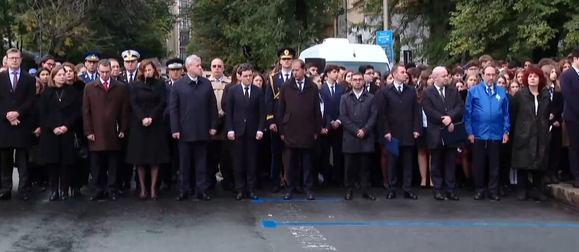 Nicușor Dan comemorează victimelor Holocaustului