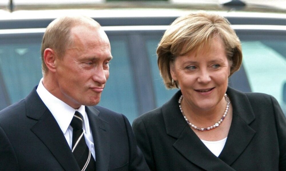 Putin Merkel