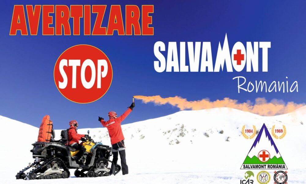 Risc crescut de accidente pe munte, avertizează Salvamont