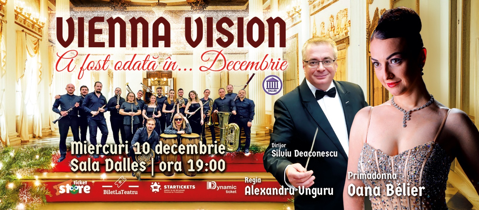 „VIENNA VISION – A fost odată în decembrie”, la Sala Dalles