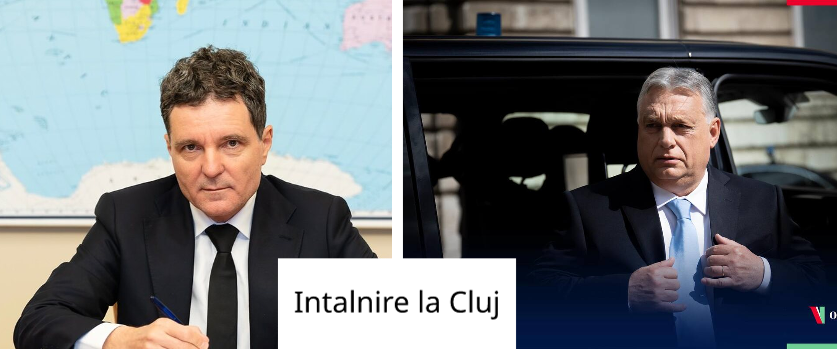 Nicușor Dan și Viktor Orban, împreună la congresul UDMR