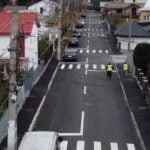 Strada cu 11 treceri de pietoni