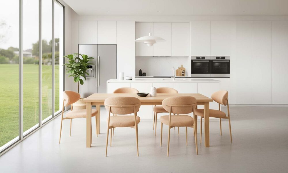 5 idei de amenajare a bucătăriei cu scaune moderne