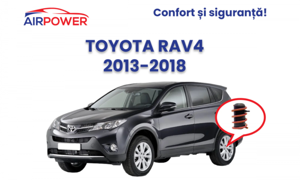 Cauți suspensii pe aer pentru Toyota? Comandă de la AirPower cu livrare oriunde în România!