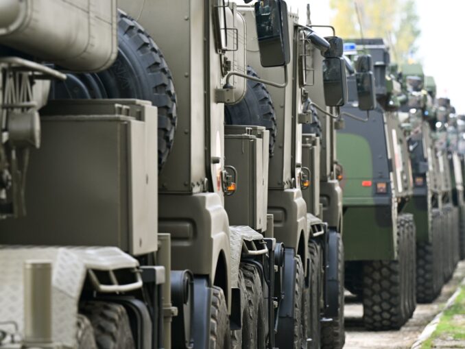 Repetiții pentru parada de 1 Decembrie