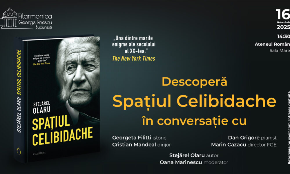 „Spațiul Celibidache”: viața și cariera lui Sergiu Celibidache, dezvăluite într-un nou volum