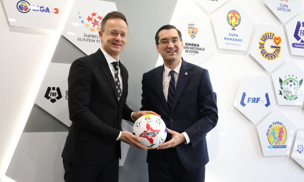 Răzvan Burleanu s-a întâlnit cu ministrul de Externe al Ungariei