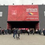 Congres PSD - social-democrați care intră în Romexpo FOTO Alina Mihalache