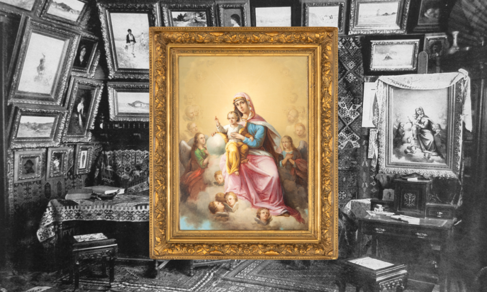 O icoană rară de Grigorescu, la licitație