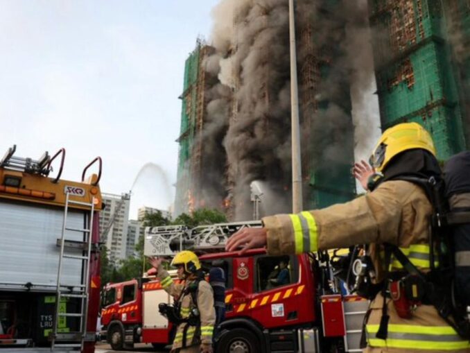 Incediul din Hong Kong: bilanțul morților ajunge la 128 de morți