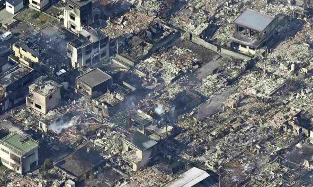 Japonia se luptă cu cel mai mare incendiu din ultimii 50 de ani