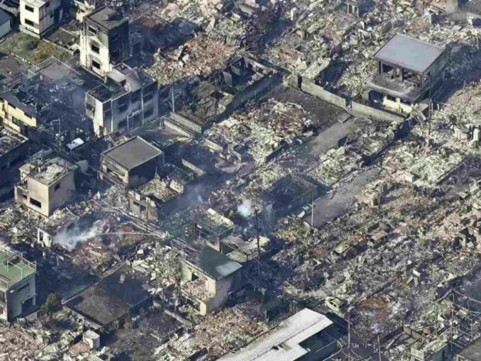 Japonia se luptă cu cel mai mare incendiu din ultimii 50 de ani