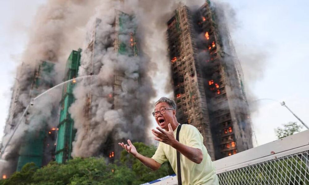 Incendiul din Hong Kong nu a fost încă stins