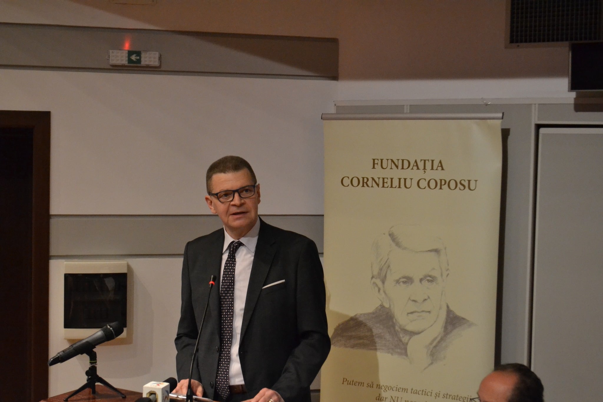 Ion Andrei Gherasim președintele Fundației Corneliu Coposu FOTO Facebook Ion Andrei Gherasim