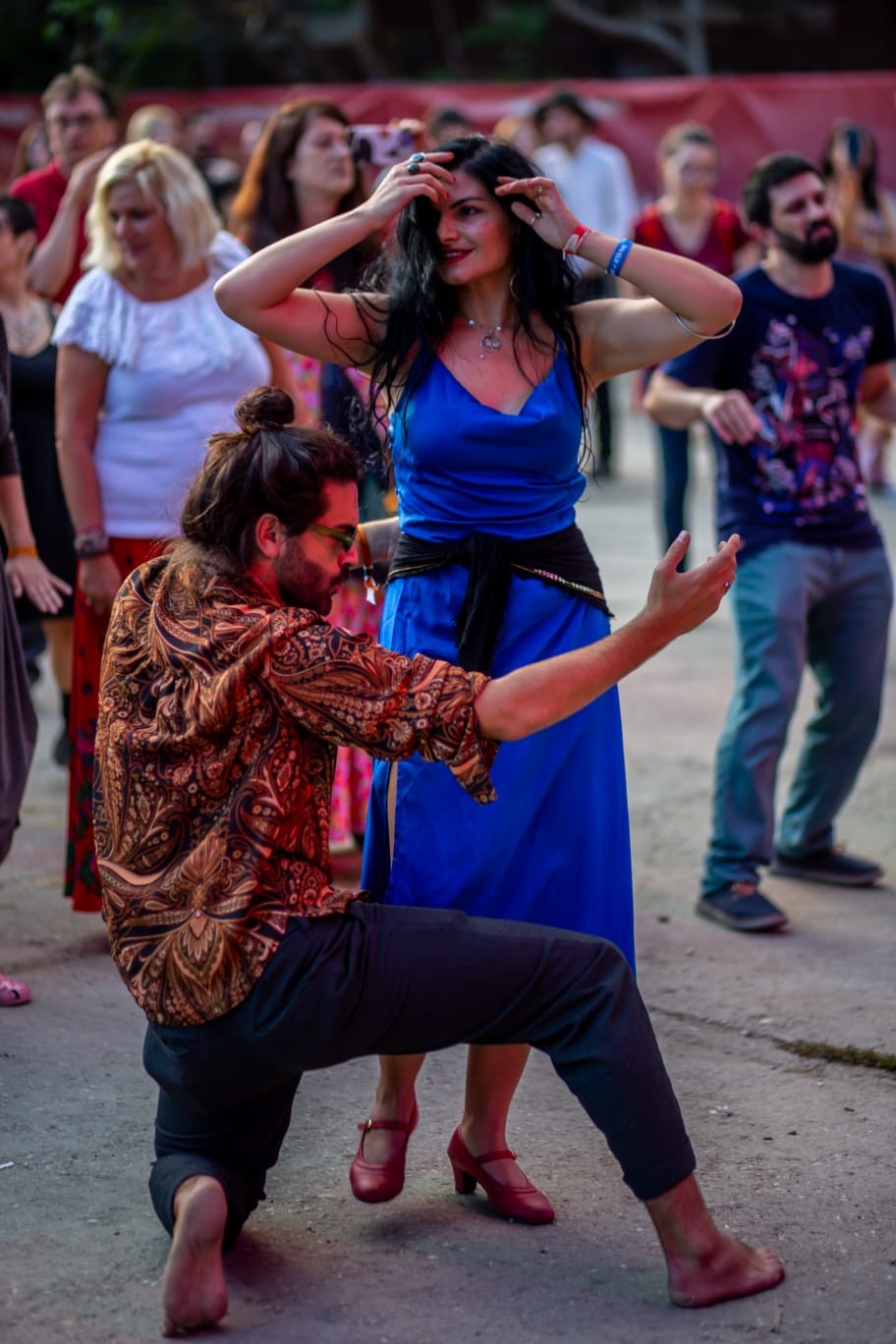 Ligia Verkin Keșișian la Balkanik Festival FOTO Arhivă personală Ligia Verkin Keșișian