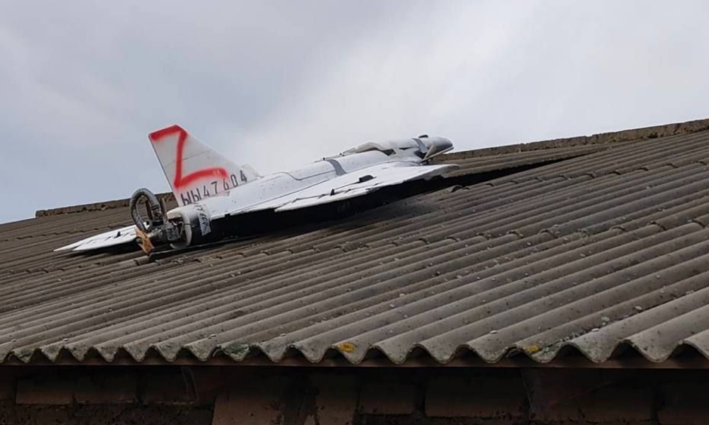 O dronă a căzut pe o casă din Republica Moldova