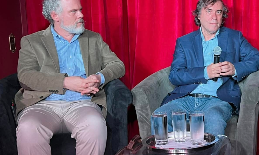 Mircea Cărtărescu în turneu în Anglia