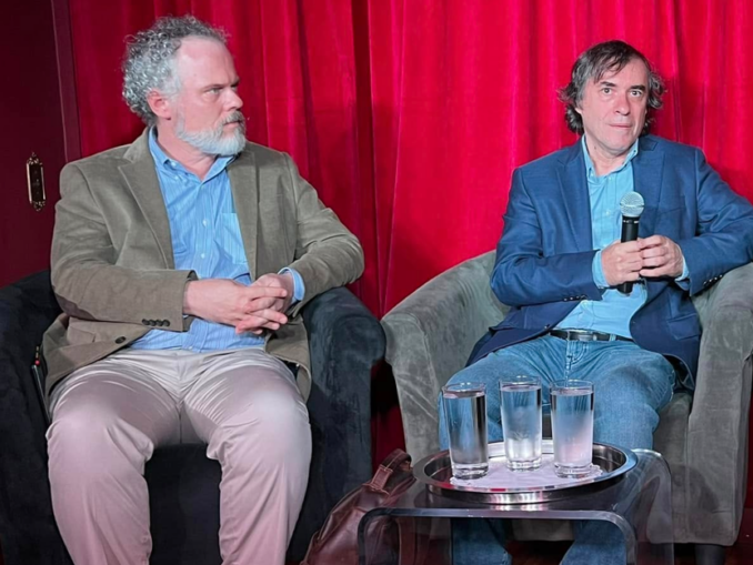 Mircea Cărtărescu în turneu în Anglia