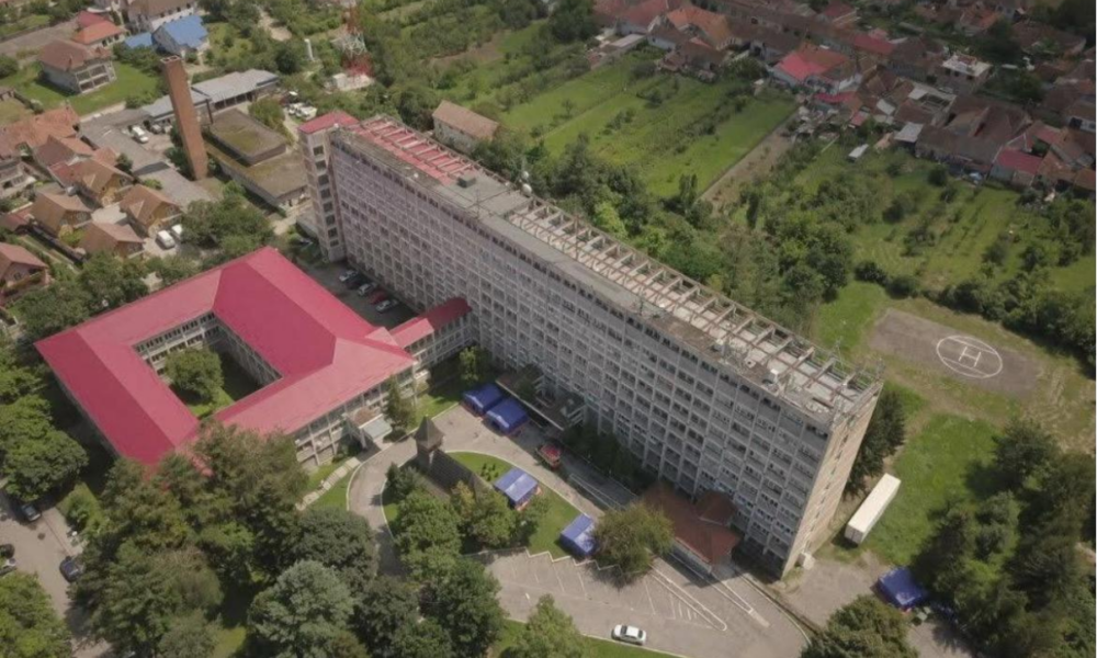 Incendiu la Spitalul Municipal de Urgență Caransebeș