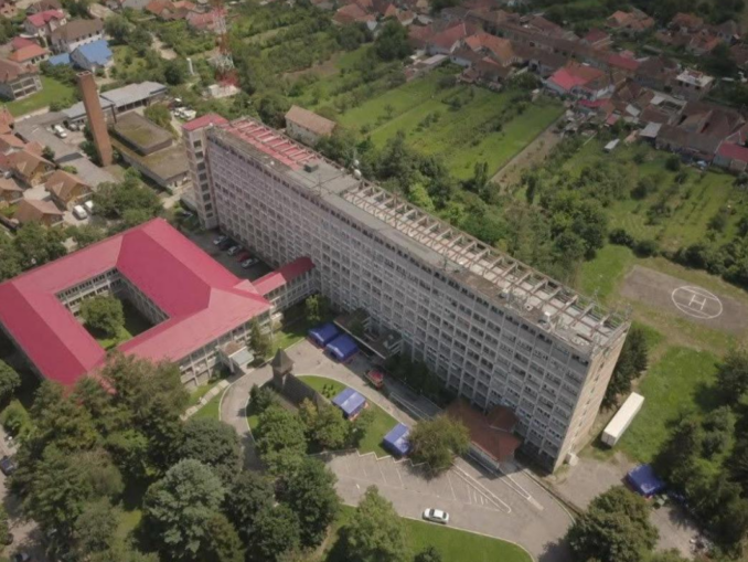 Incendiu la Spitalul Municipal de Urgență Caransebeș