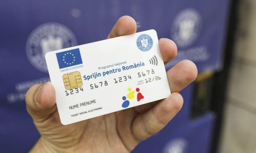 Peste un million de români au primit plata prin cardurile de alimente