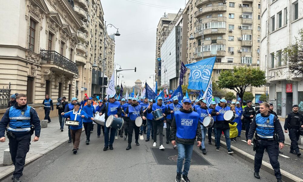 Protestul sindicaliștilor a ajuns la final. Nicușor Dan o să numească un consilier pe acest domeniu