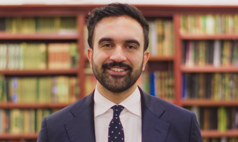 Noul primar al orașului New York, filmat în club chiar înainte de alegeri