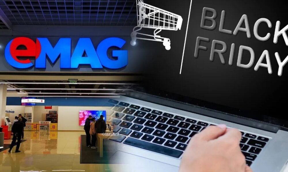 Black Friday la eMAG – Când e ziua cu cele mai multe reduceri din an